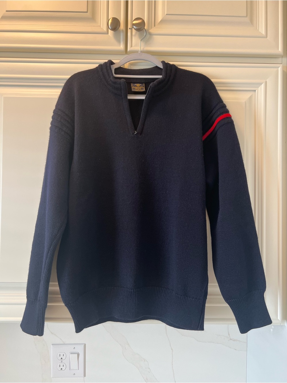 Vintage Ermenegildo Zegna Wool Quarter Zip